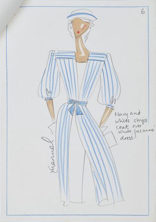 Lot #3050  Princess Diana Dress Fabric Archive - Image 3