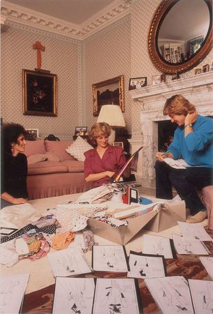 Lot #3050  Princess Diana Dress Fabric Archive - Image 8
