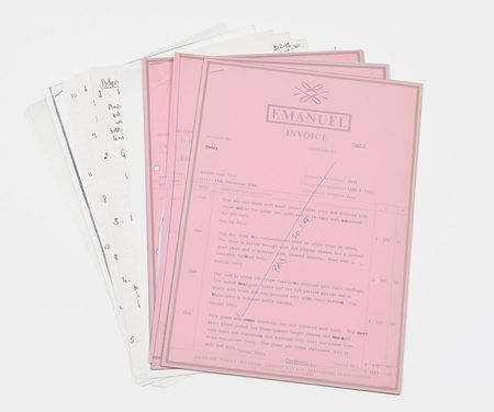 Lot #3050  Princess Diana Dress Fabric Archive - Image 9