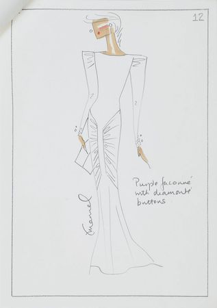 Lot #3050  Princess Diana Dress Fabric Archive - Image 17