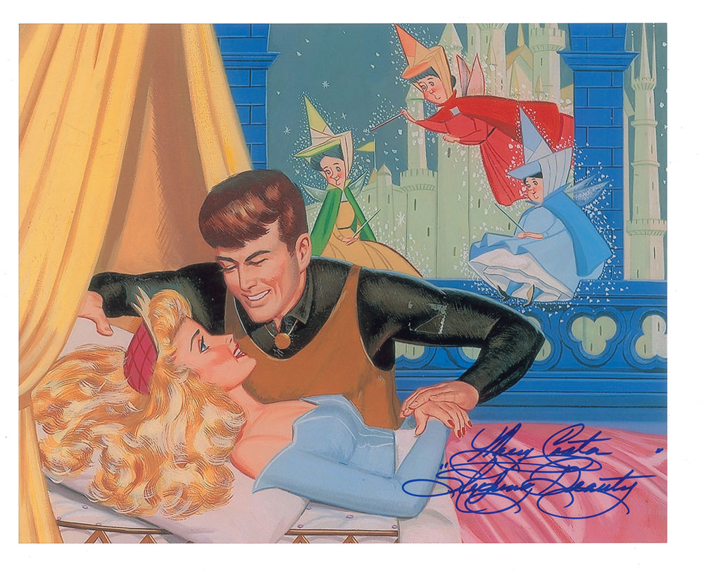 【Disney】Mary Costa サイン ＊PSA認証済み MARY COSTA signed TRADING CARD Sleeping Beauty Disney