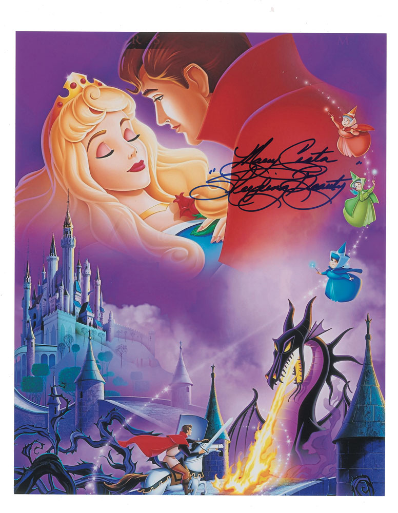 【Disney】Mary Costa サイン ＊PSA認証済み MARY COSTA signed TRADING CARD Sleeping Beauty Disney