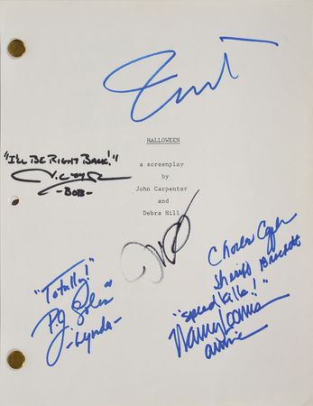 Lot #844 Halloween Script - Image 1