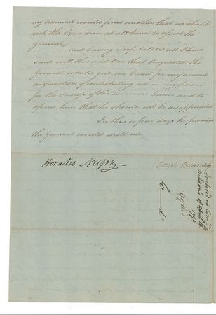 Lot #328 Horatio Nelson: Nelson supports the Austrian advance against Bonaparte: 