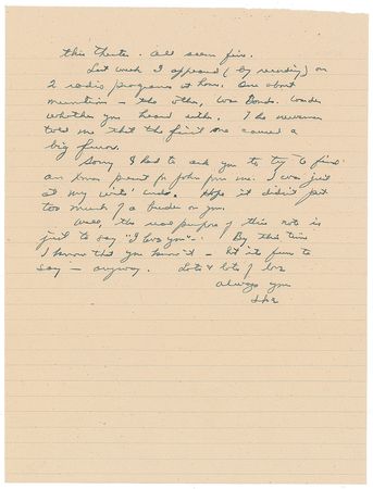 Lot #32 Dwight D. Eisenhower: Ike writes home to Mamie from liberated France?