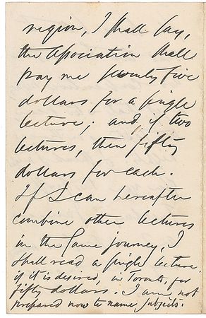 Lot #491 Ralph Waldo Emerson: 