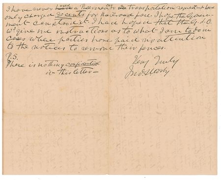 Lot #309 John S. Mosby: 