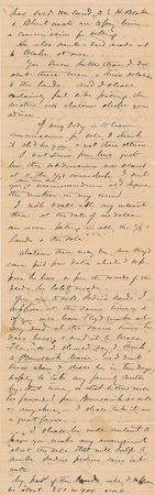 Lot #294 Joshua Lawrence Chamberlain Handwritten Letter Signed - Image 2