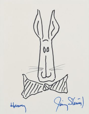 Lot #913 James Stewart Sketch - Image 1