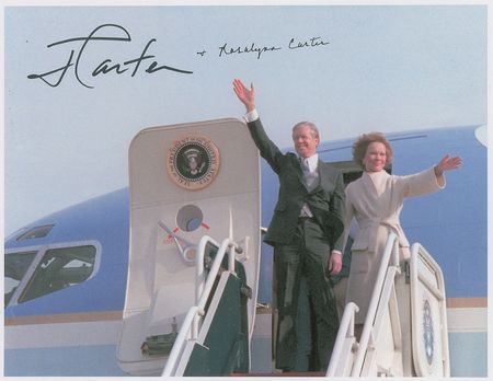 Lot #56 Jimmy and Rosalynn Carter - Image 1