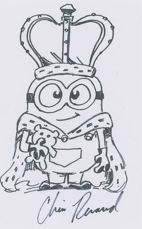 Lot #470 Chris Renaud Sketches - Image 4