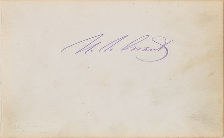 Lot #14 U. S. Grant Signature