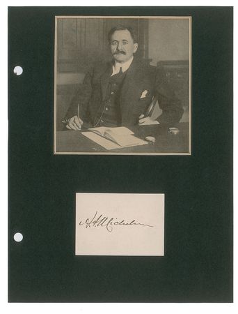 Lot #254 Albert A. Michelson: The first American scientist to win a Nobel Prize - Image 1