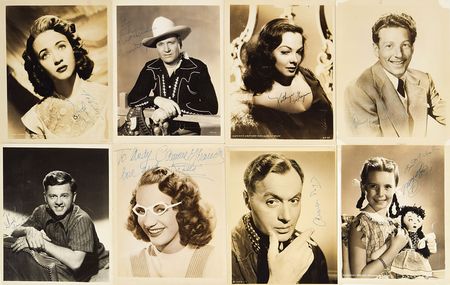 Lot #791 Actors and Actresses Signed Photographs - Image 2
