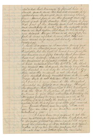 Lot #313 Gustavus W. Smith Signed Letter - Image 2