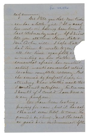 Lot #310 Sandie Pendleton: Seven months before being killed in battle, Pendleton observes a sermon: 