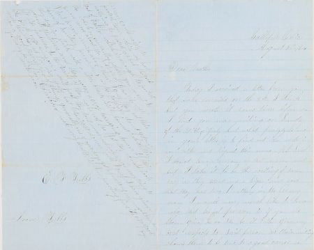 Lot #316 Edward F. Tubbs: Captivating war letters written by a Union soldier to his mother - Image 2