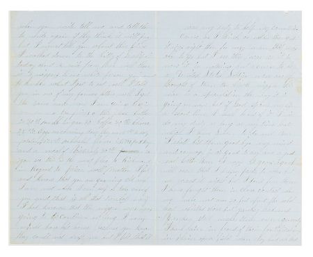 Lot #316 Edward F. Tubbs: Captivating war letters written by a Union soldier to his mother - Image 3