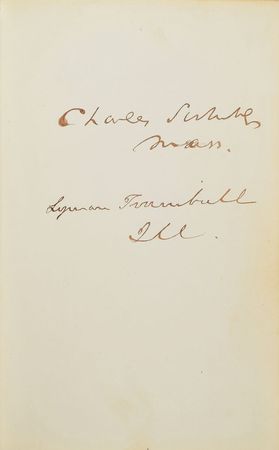 Lot #205 Civil War-era Politicians Autograph Book - Image 3