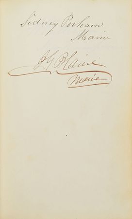 Lot #205 Civil War-era Politicians Autograph Book - Image 4