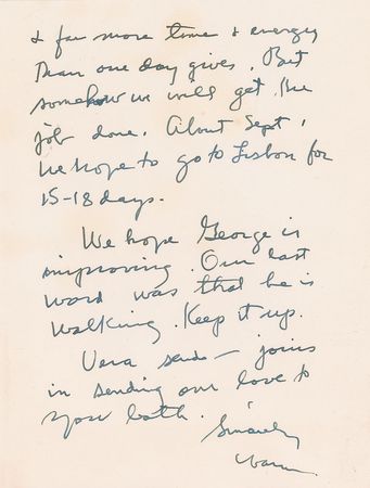 Lot #200 Warren Burger: The newly appointed chief justice: 