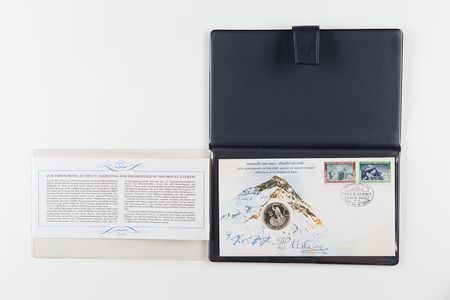 Lot #228 Edmund Hillary and Tenzing Norgay First Day Cover - Image 2