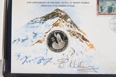 Lot #228 Edmund Hillary and Tenzing Norgay First Day Cover - Image 5