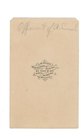 Lot #308 George B. McClellan Signed Photograph - Image 2