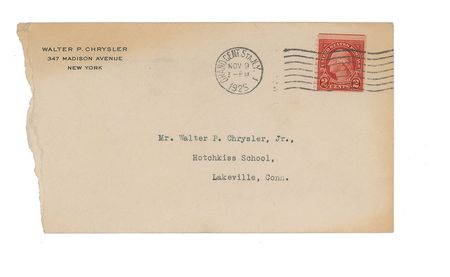 Lot #204 Walter P. Chrysler Typed Letter Signed - Image 2
