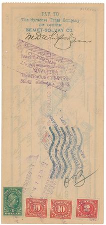 Lot #134 Thomas Edison Signed Document - Image 2
