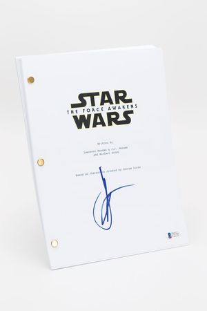 Lot #7548 J. J. Abrams Signed Script - Image 1