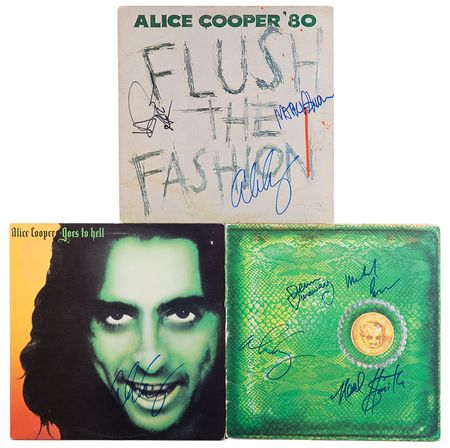 Lot #685 Alice Cooper Group Lot - Image 1