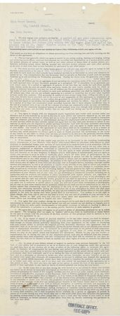 Lot #835 Greer Garson: Greer Garson's first MGM contract - Image 2