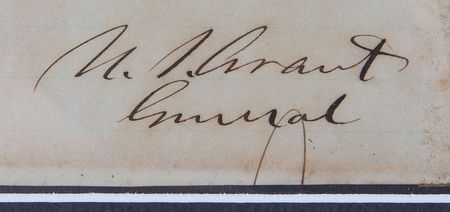 Lot #15 U. S. Grant: Important 1866 letter withdrawing troops after an attack by the James-Younger Gang - Image 2