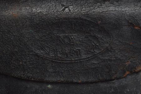 Lot #320  Civil War USN Revolver Cartridge Box - Image 3