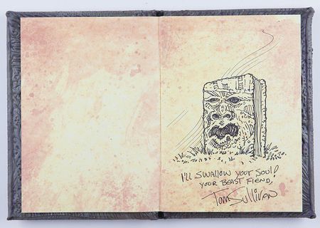 Lot #825 Evil Dead: Tom Sullivan: Ghastly Evil Dead sketches from the film's makeup FX man - Image 2