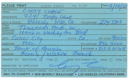 Lot #790 Actors Signed Documents - Image 3