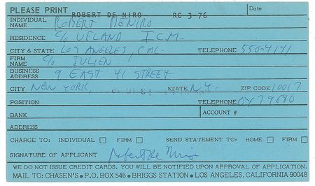 Lot #790 Actors Signed Documents - Image 1
