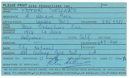 Lot #790 Actors Signed Documents - Image 4