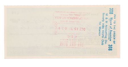 Lot #714 Musicians Checks - Image 7