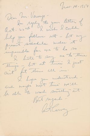 Lot #802 Art Carney and Dustin Hoffman Group Lot - Image 1