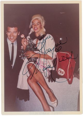 Lot #772 Jayne Mansfield Signed Photographs - Image 4