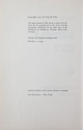 Lot #572 Leon Uris - Image 3