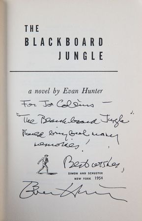 Lot #555 Evan Hunter Book - Image 1