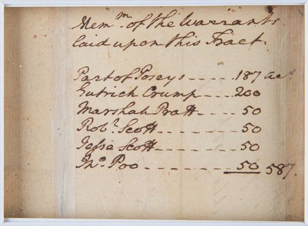 Lot #1 George Washington: George Washington surveys land in reportedly violent Indian territory - Image 3