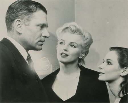 Lot #880 Marilyn Monroe and Laurence Olivier Photograph - Image 1