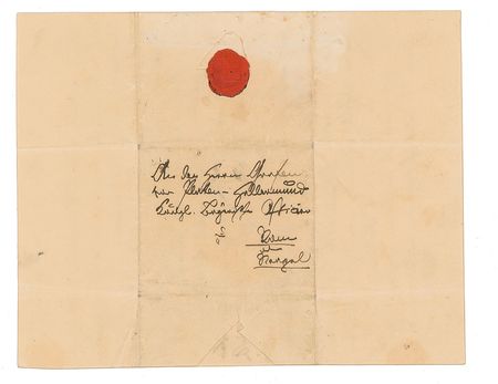 Lot #172 King Ludwig I Handwritten Letter Signed - Image 2