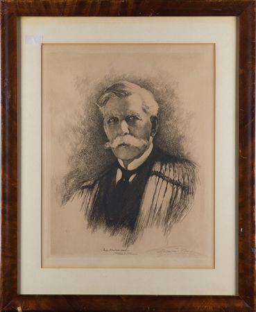 Lot #126 Oliver Wendell Holmes, Jr Engraving - Image 1
