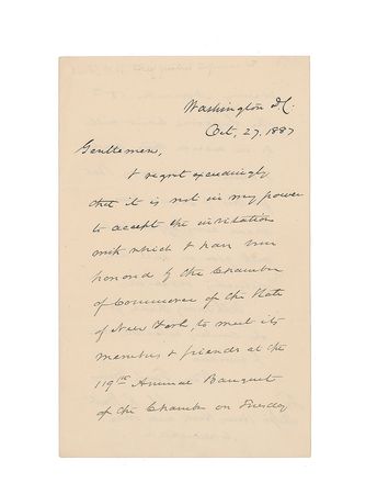 Lot #283 Morrison R. Waite - Image 1