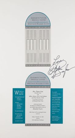 Lot #915 Elizabeth Taylor Poster - Image 1